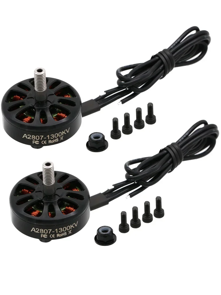 RoRus4pcs Aneegfpv A2807 1300KV 1500KV 1700KV 4S 5S 6S Brushless Motor For FPV Freestyle 7inch Long Range LR7 Drone Model
