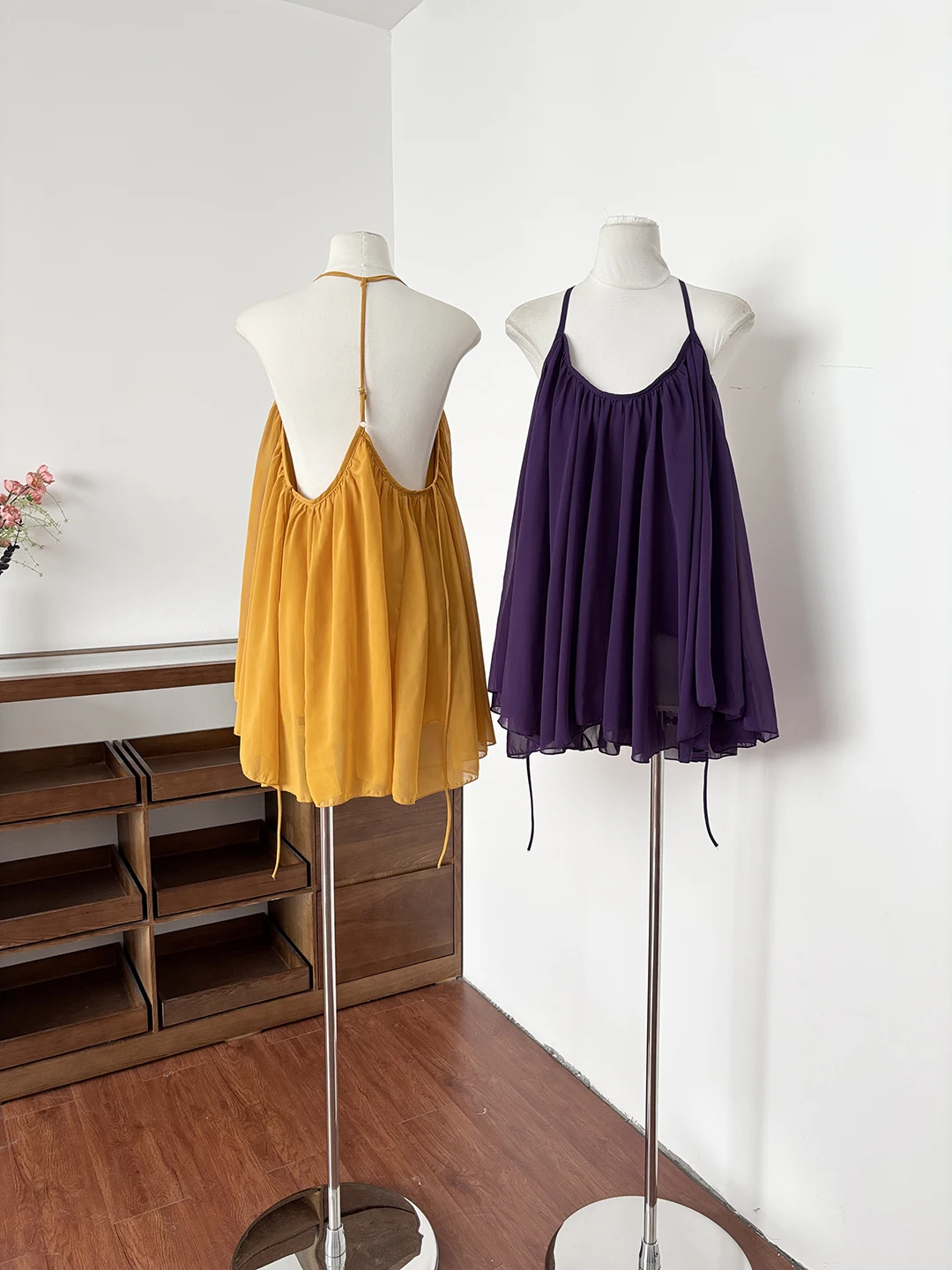 DIYI Chilled Fairy V-neck Strapless Vest Summer New Style Elegance Shantung Sleeveless Top Women Strap Shirt Loose Fit Polyes...