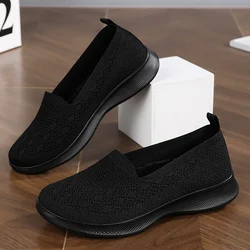 Women's Shoes Soft Sole Cloth Shoes Large Women's Shoes Casual Mesh Shoes Sports Casual Women's Vulcanized Women Male Low Heels