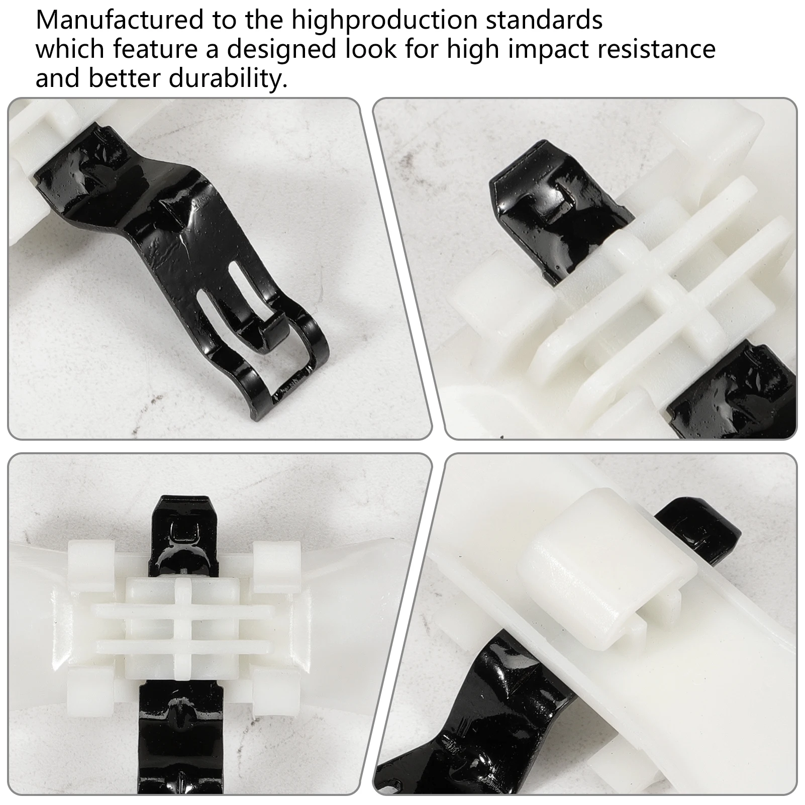Planking Brackets Mounting Clips Side Strips Clips Trim Retaining A1249889478 A0019883181 for Mercedes-Benz 124 Notchback W124