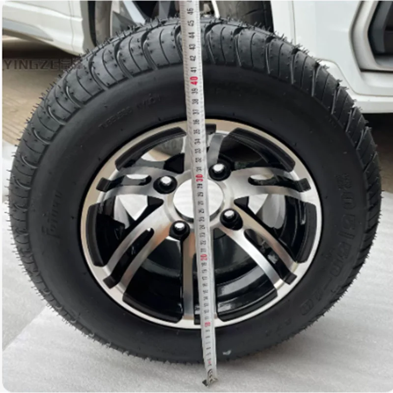 205/50-10 inch tires with aluminum wheels suitable for four-wheel beach bikes, go karts, sightseeing carts, patrol carts, golf c - view 3