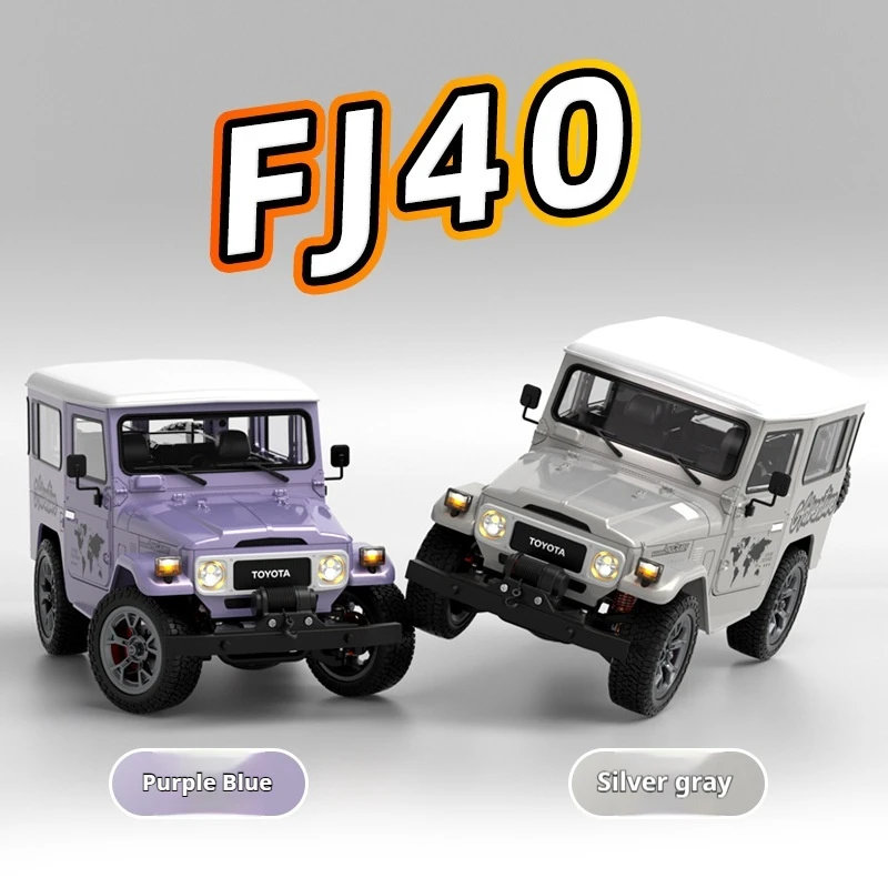 Hg4-211 1/16 Struttura Metallica Fj40 Simulazione Auto Telecomandata Giocattolo Per Bambini Con Verricello Regalo Di Natale Adatto Per Principianti