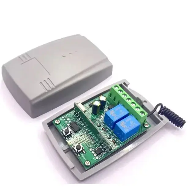 2CH Receiver Door Universal Receiver Remote Control, NOVOFERM DITEC MHOUSE AT-4, DITEC 433MHz Fixed Roll Code