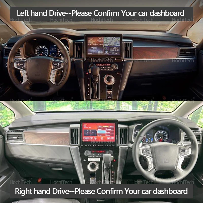 For Mitsubishi Delica D5 D:5 D-5 5Gen 2019-Present Car Dashboard Cover Avoid Light Pad Instrument Platform Cover Mat Carpet