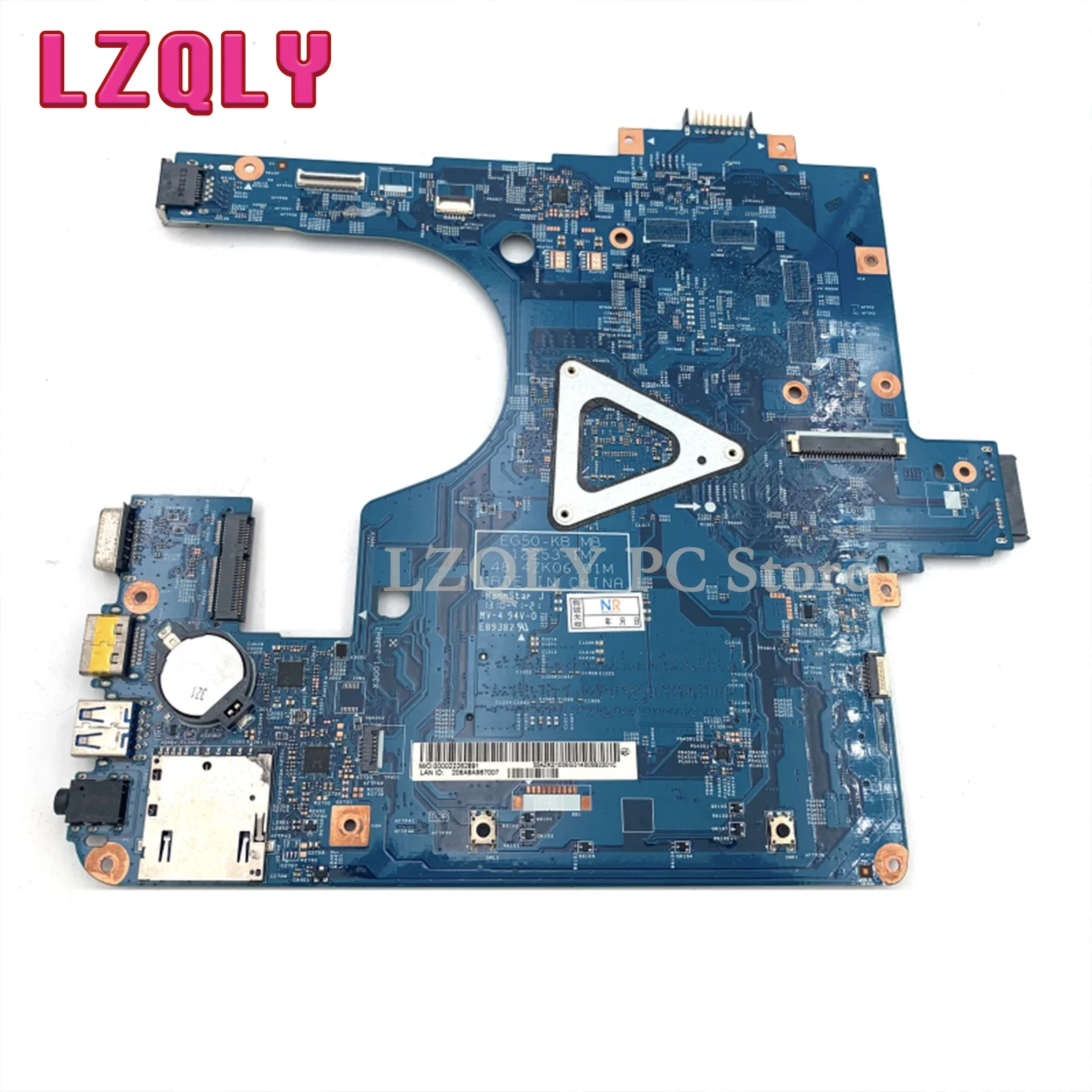 LZLQLY For Acer GATEWAY NE522 E1-2500 CPU DDR3 NBY2Z11002 NB.Y2Z11.002 48.4ZK05.01M Laptop Motherboard Main Board Full Test