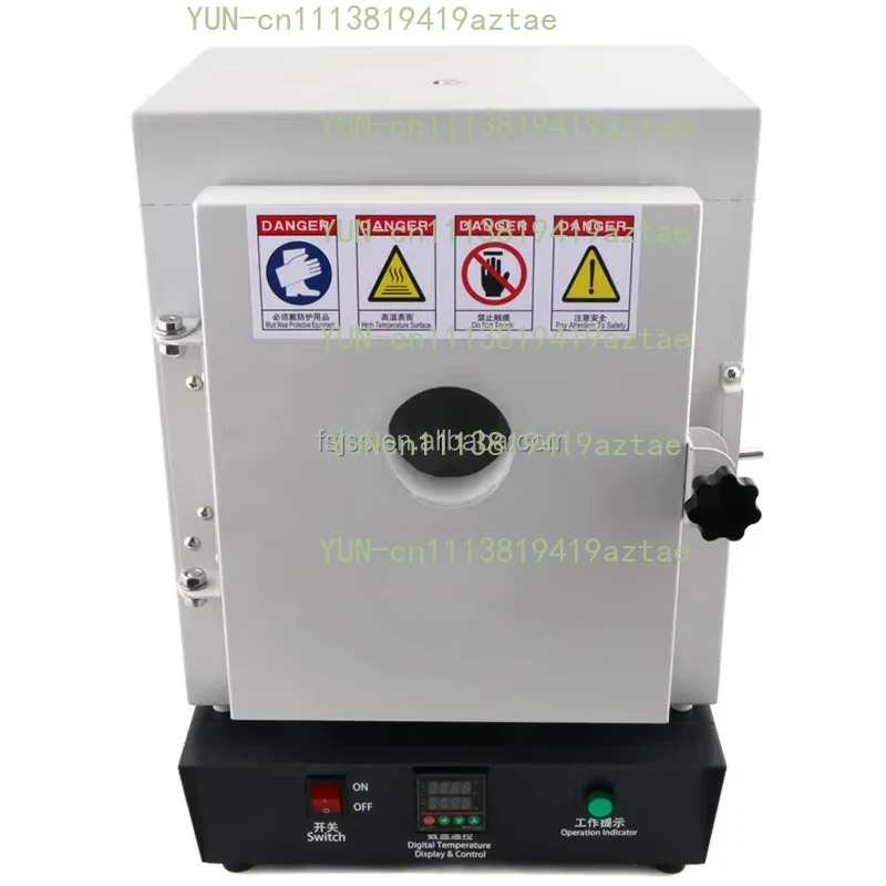 Industrial 1150℃ Muffle Furnace with Observation Window 15000W Constant Temperature Oven for Jewelry Mold Investment Casting