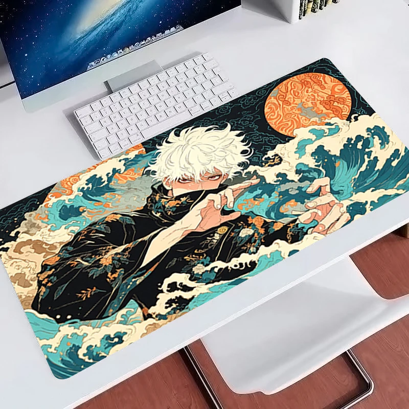 Cool Anime Mouse Pad Non-slip Gaming Pad Computer Accessories Game Keyboard Pad J-jujutsu Kaisen Extended Mousepad For Best Gift