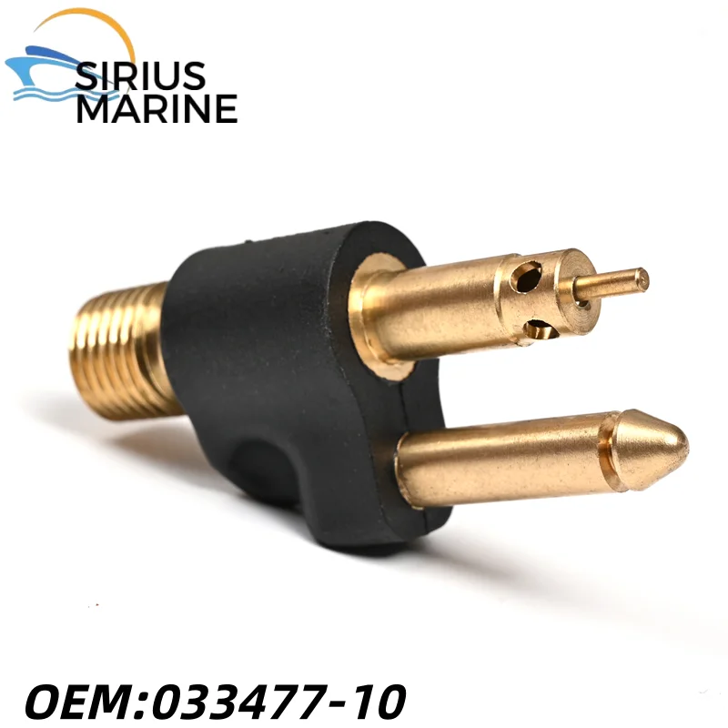 

Outboard motor parts For MERCURY 1/4''NPT Fuel Line Male Connector 033477-10