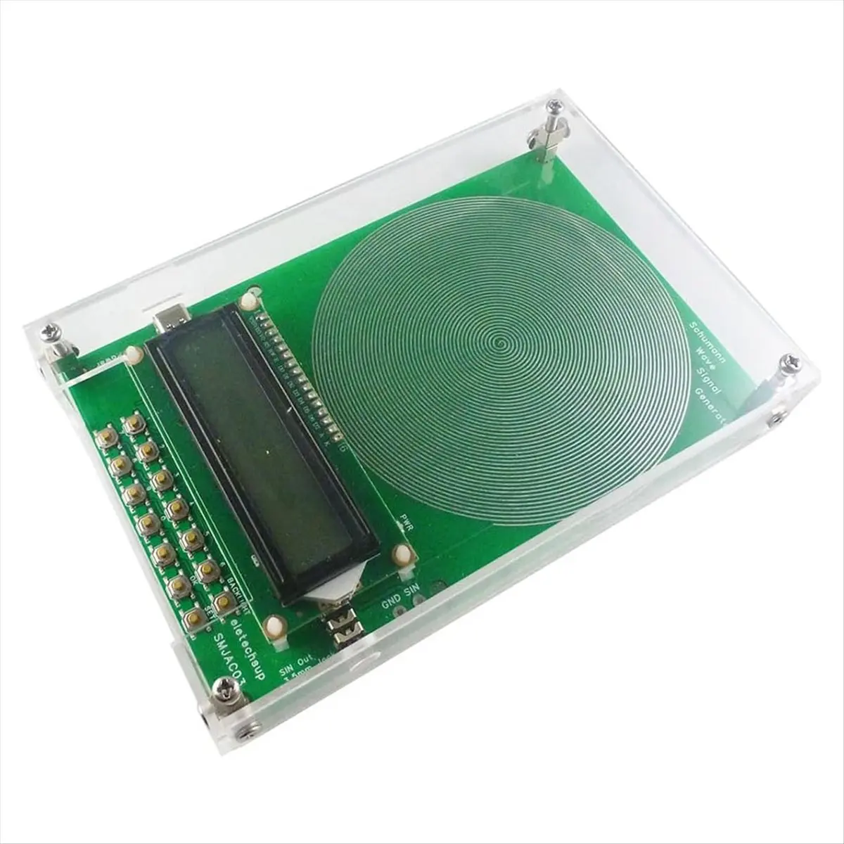 A75K  Waves Resonance Generator 7.83Hz Ultralow Frequency Pulse Audio Resonator 0.01Hz-100000Hz Adjustable