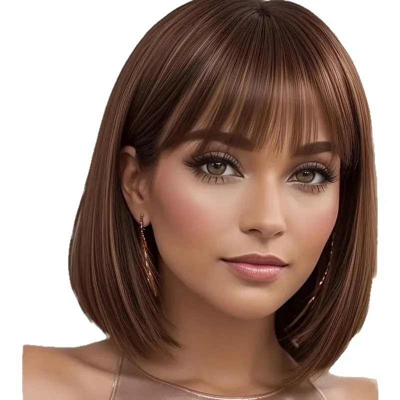 امرأة الملابس اليومية مباراة طالب رئيس الحفل مساء اللباس اللباس الهوائية الانفجارات مزاجه الشعر القصير حزب سيدة بوب حلاقة