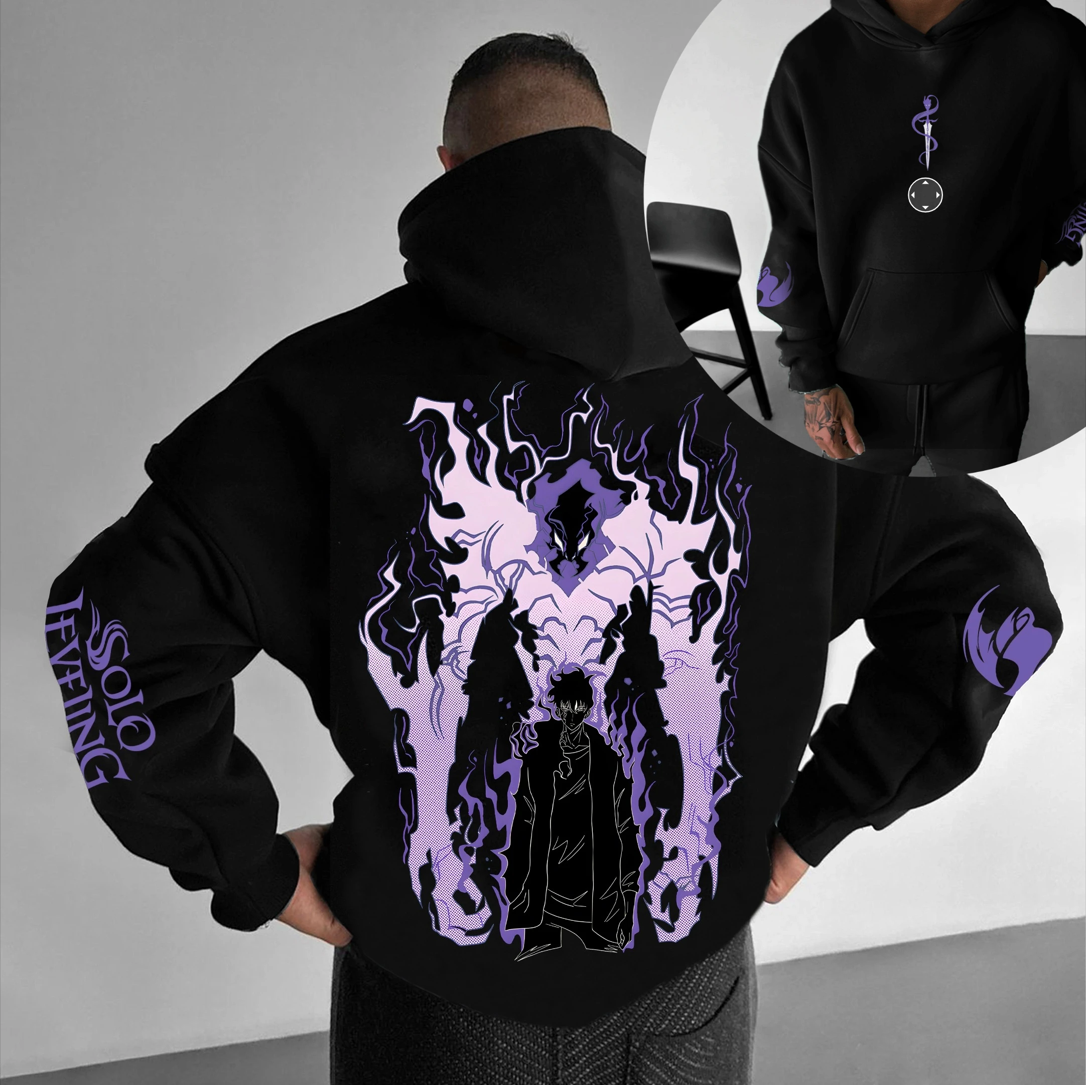 Anime Merchandise Solo Leveling - Solo Tesviye Sıcak Kan Anime Baskı