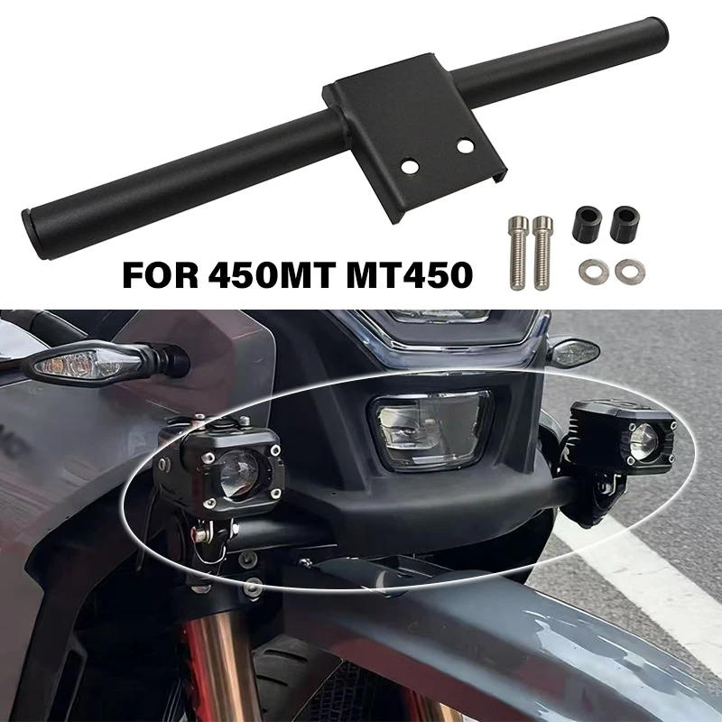 Für CFMOTO 450MT MT450 450mt 450 MT 2024 2025 Nebelscheinwerfer LED-Halterung Zusatzlicht-Halterung für CF 450MT Motorrad