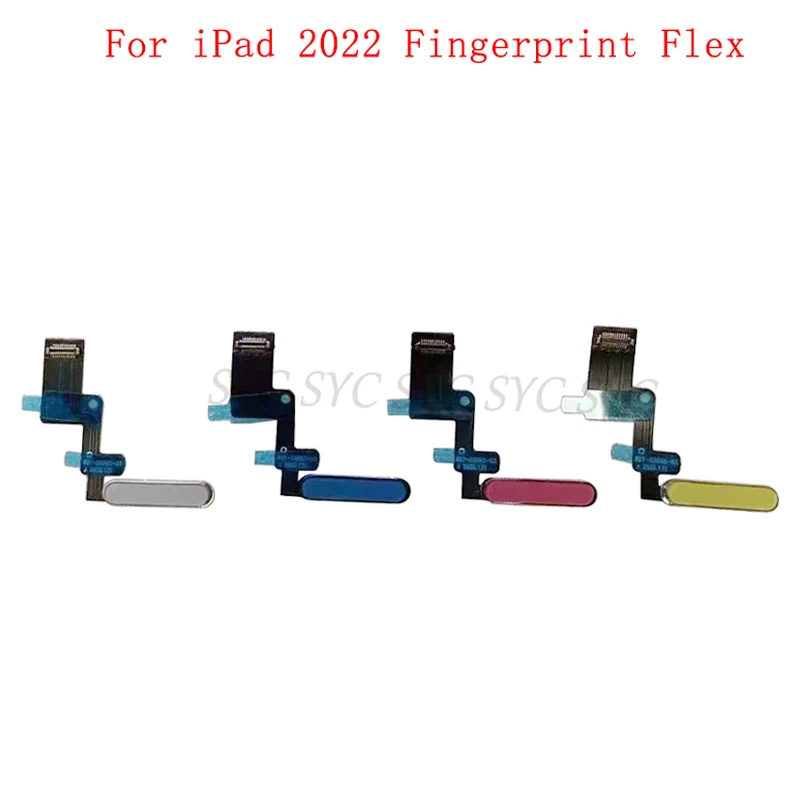 

Fingerprint Sensor Button Flex Cable For iPad 2022 10th Gen A2757 A2777 A2696 Touch Sensor Scanner Repair Parts