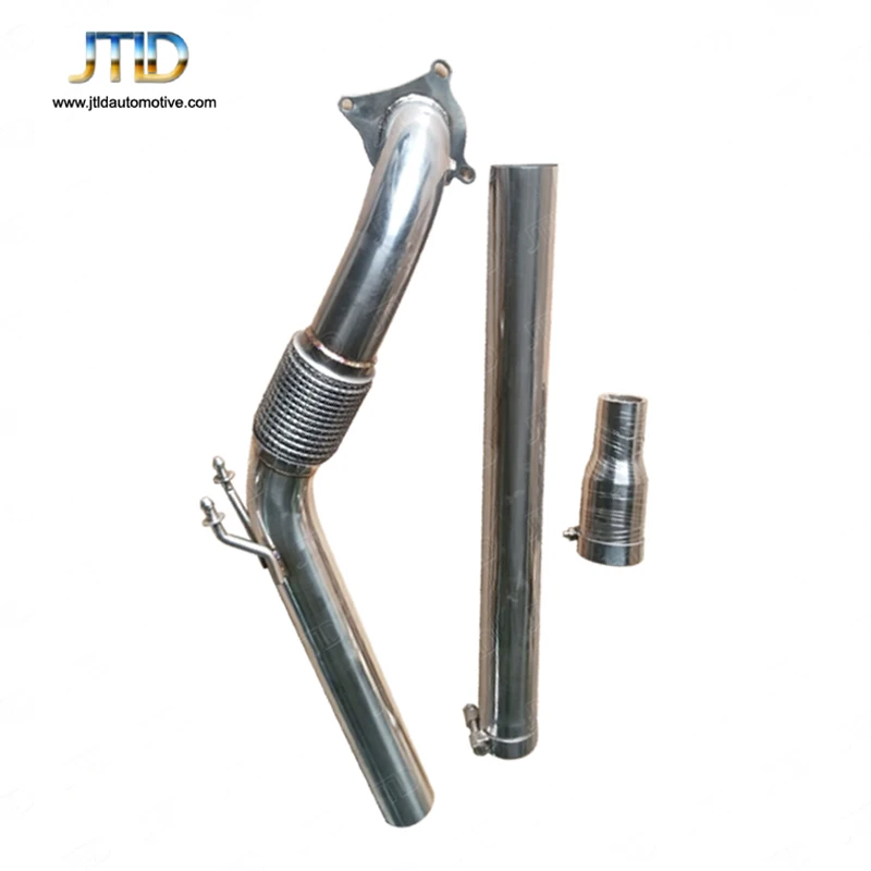 

Downpipe For VW Volkswagen Golf MK6 2.0T TSI FWD SS304 Stainless Steel Performance Catless Exhaust System - Active Sound System