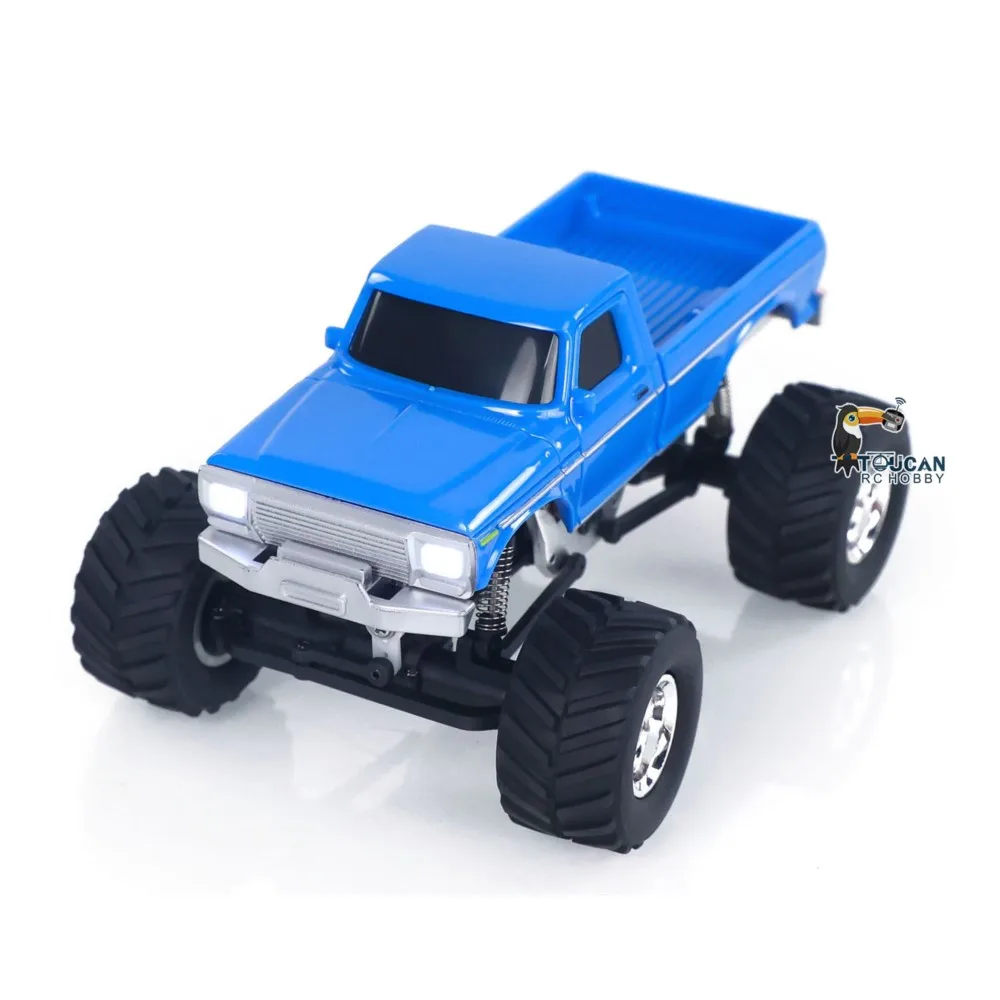 US Stock 1/36 4WD 2.4G RC Off Road Vehicle 3602 Remote Control Toy Mini Crawler Car Rechargeable Battery Lights Gifts TOUCAN Hobby for Boys