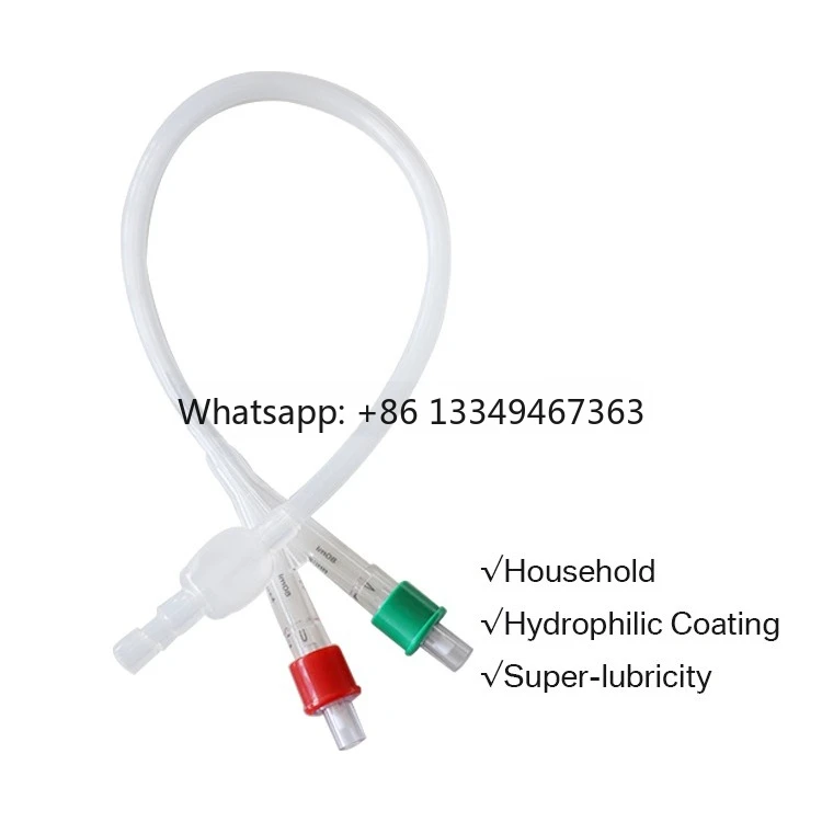 يمكن التخلص منها 10 مل سيليكون Fr18 قسطرة فولي حجم 16 قسطرة بالون الإحليل فائقة التشحيم مع اتجاهين