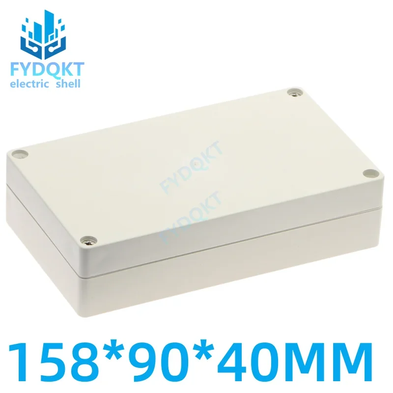 1pcs 158x90x40mm Electronic ABS Plastic Waterproof DIY  Enclosure Case Beige Wire Junction Boxes