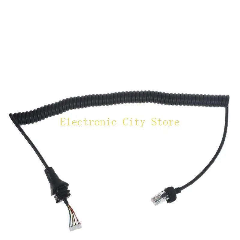 Cable cable cable micrófonos micrófonos reemplazo para IC-F121 IC-F951 IC-F1721D HU8D