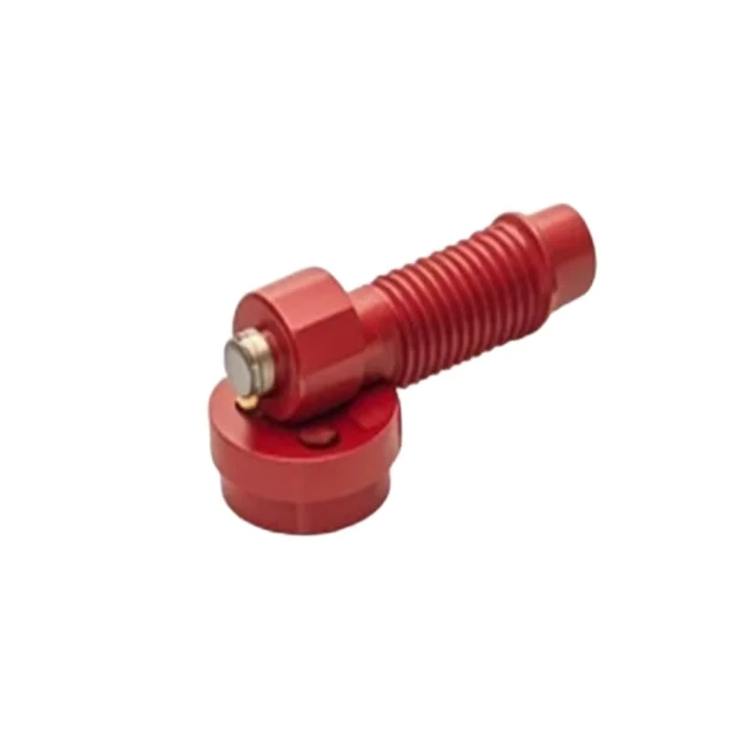 

Customized production of aluminum alloy red anodized and metal composite CNC machining precision bolt connectors
