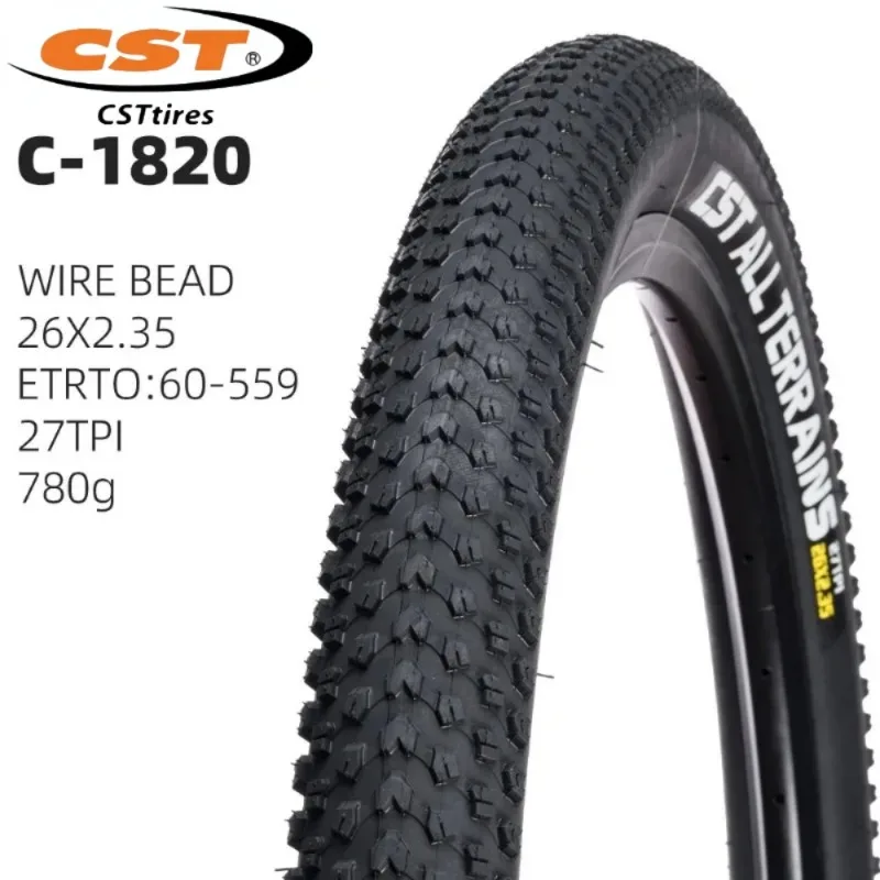 C-1820 TIRE MOUNTAIN BICYCLE TIRE OF MTB BIKE TYRE WIRE BEAD C1820 CST JET ALL TERRAINS 22 24 26 27.5 29 INCHES 1PCS