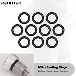 10 Stück Motorrad Dicht ring Win Cam O-Ring Öl ablass schraube Handels ring für Harley Dyna Softail Fl Touring Sportster XL