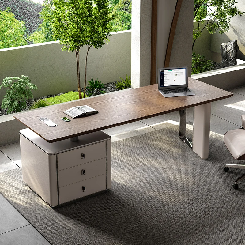 Executive Office Desk Conference Tables Reading Desktop Desks Study Home Workstation Furniture Escritorio De Habitacion Coffee