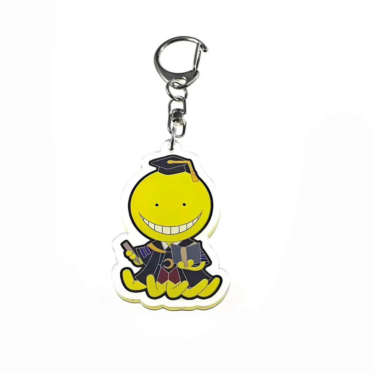 Assassination Classroom Acrylic Cartoon Anime Pendant Keychains Holder Car Chain Key Ring Bag Hanging Jewelry Gifts Accessories