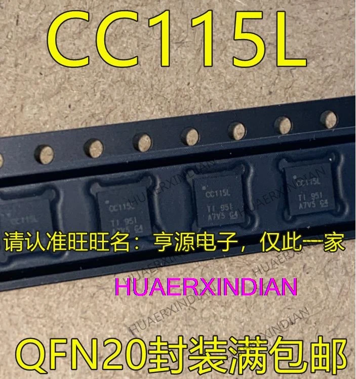 

10PCS New Original CC115LRGPR CC115LRTKR CC115L CC1150 CC1150RGVR RGVT QFN20