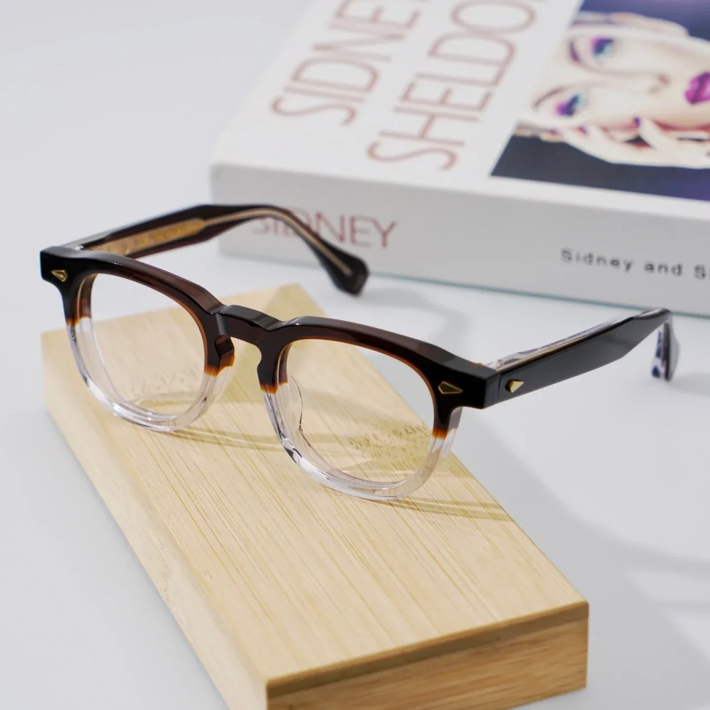 Limited Edition Glasses Japanese Brand Handmade TVR504 Retro Rectangle Prescription Glasses Frame Optical Prescription Glasses