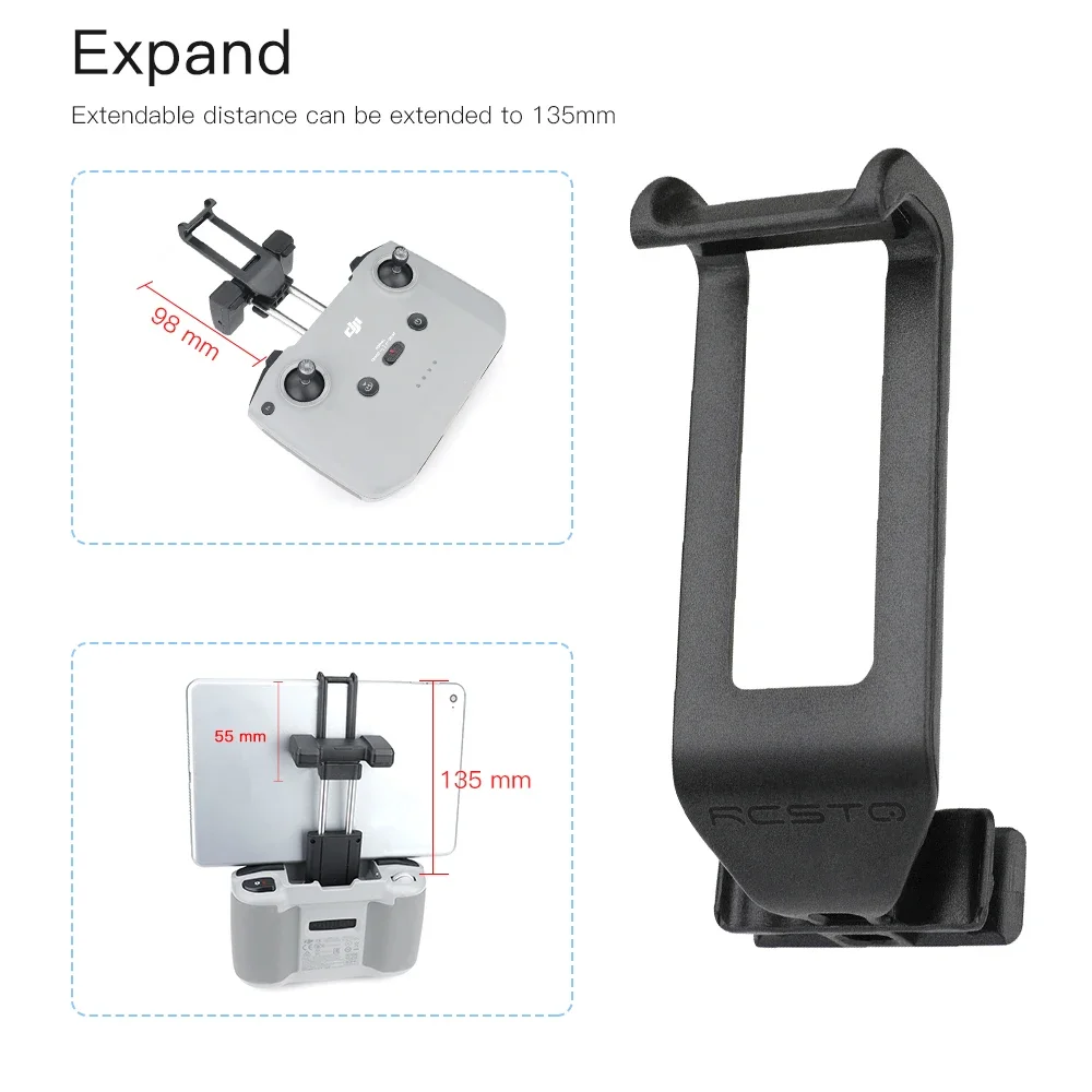Monitor Holder Mount Phone Tablet Bracket Adapter Stand for DJI RC-N1 Remote Control Mavic 3/Mini 2/Air 2 Drone Accessories