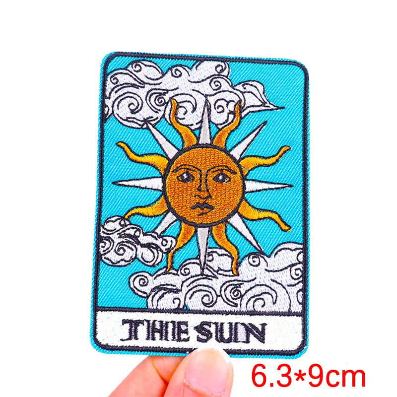 Funny Animal Patch Iron On Patches For Clothing DIY Cartoon Embroidery Patch Punk Embroidered Patches On Clothes Sew Stickers