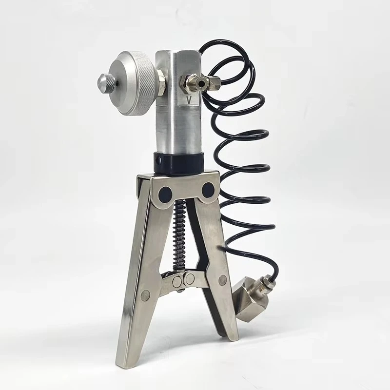 مضخة ضغط هوائية محمولة YFP-25 عملية يدوية لأدوات صيانة المعايرة الميدانية - نطاق ضغط 0.088 ~ 2.0 ميجا باسكال