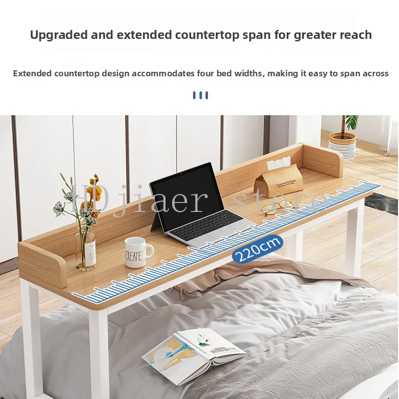 

Removable Bed Computer Desk – Home Notebook Desk, Writing Desk & Cross-Bed Small Bedside Table