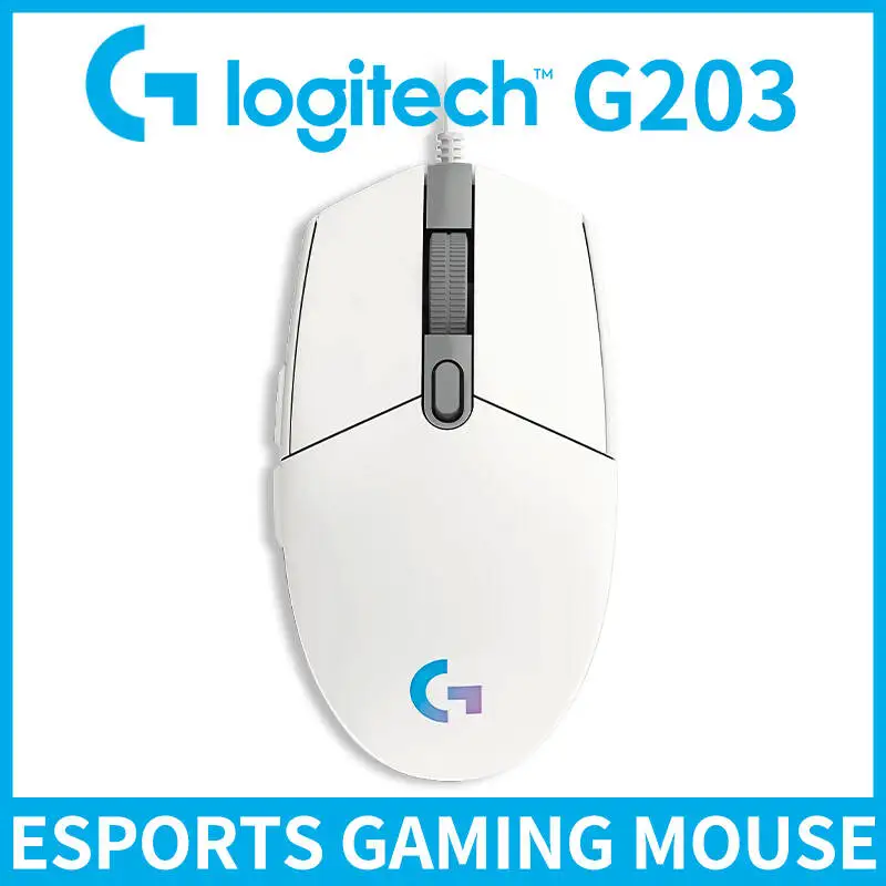 Mysz Logitech serii G102, mysz do gier e-sportowych, wiele modeli, wydajna mysz biurowa G304/G203/MX Anywhere 3S/M750/M650