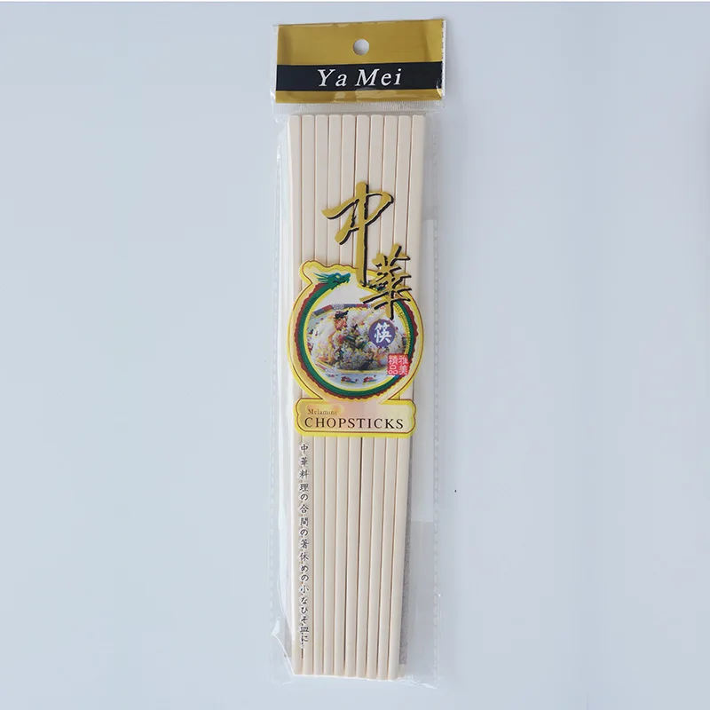 (10 pairs) Black Melamine Chopsticks Normal Restaurant Dinner Chopsticks 24cm 27cm