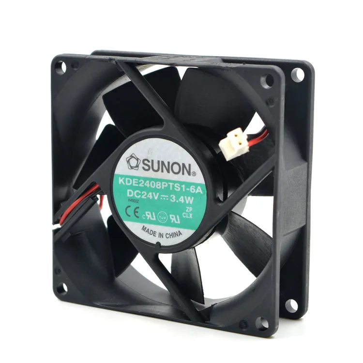 NEW ORIGINAL KDE2408PTS1-6A 24V 3.4W 8025 80x80x25mm COOLING FAN RADIATOR