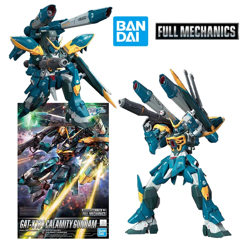 

Bandai Full Mechanics FM 1/100 Calamity Gundam 20Cm Gundam Seed Anime Original Action Figure Model Assemble Toy Gift Collection