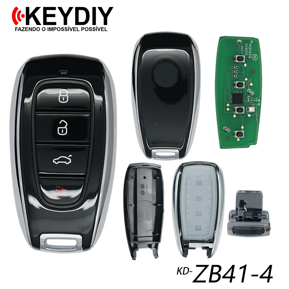 

Умный ключ KEIDIY KD ZB41-4 KD900/KD200/KD900+/URG200 Удаленный ключ