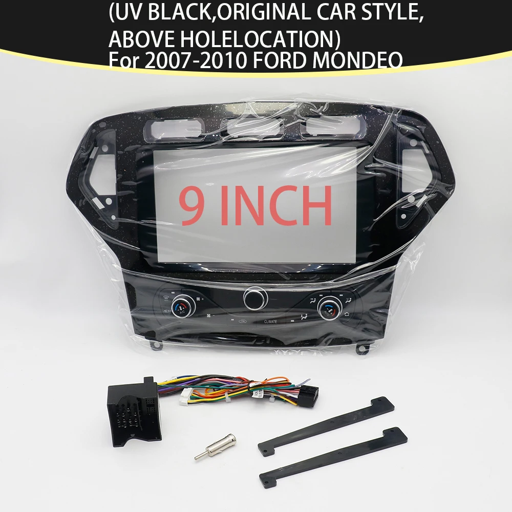 

9 Inch For 2007-2010 FORD MONDEO FRAME Car Radio Stereo GPS MP5 Android Player 2 Din Fascias Panel DashBoard Frame Cover