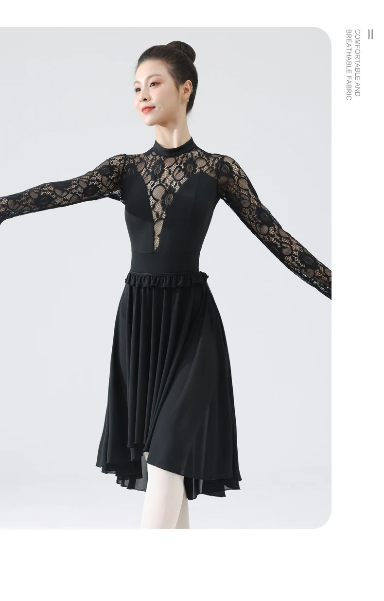 긴 발레 투투 화이트 발레리나 투투 여성 서정적 Tulle 발레 스커트 (속옷 포함)