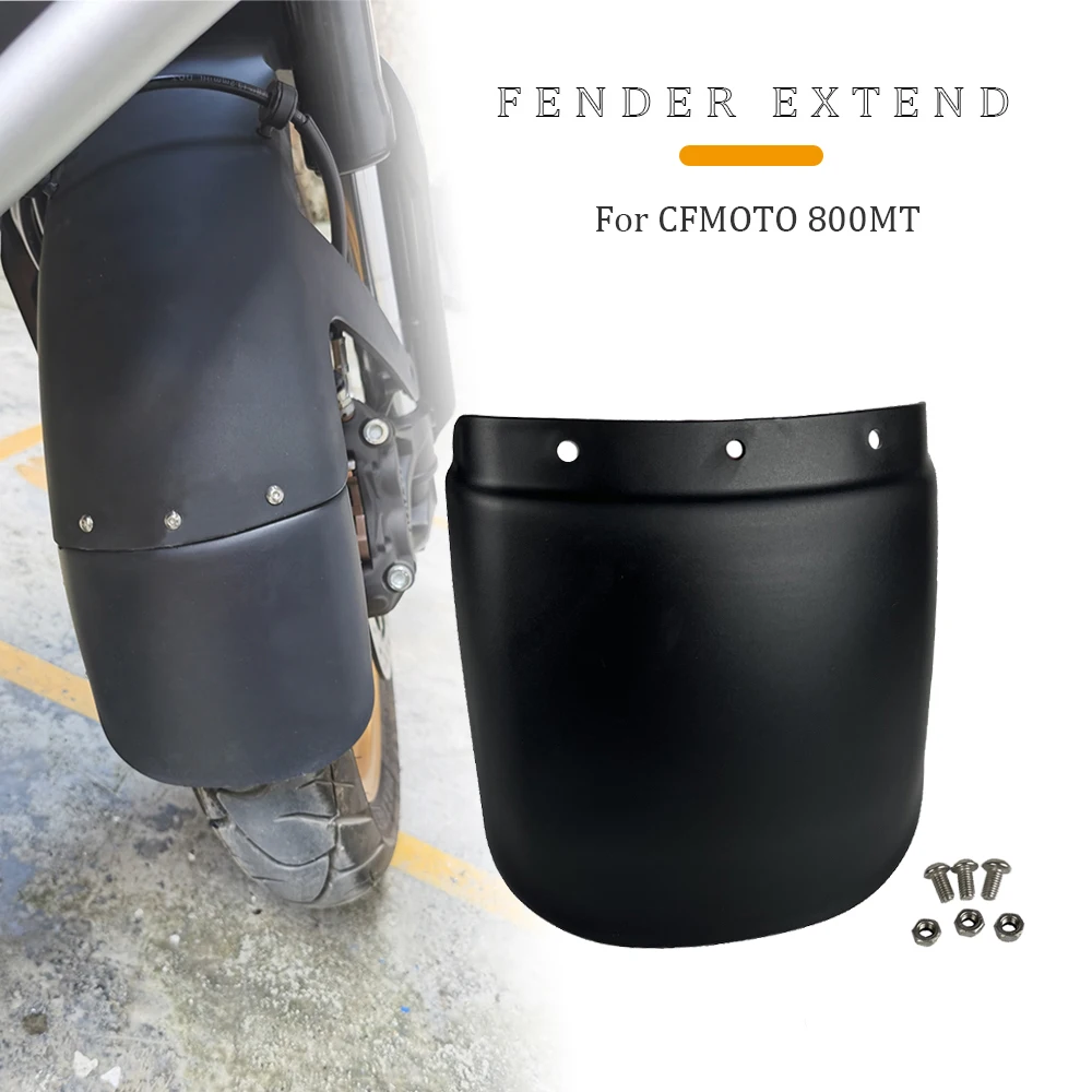 Mudguard Expand For CFMOTO 800MT CF MOTO 800 MT Motorcycle Accessories Front Fender Extend Mud Guard Splash Hugger Extension