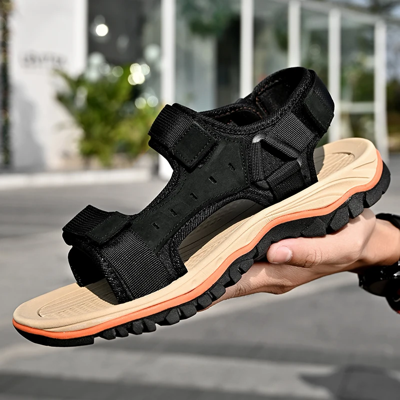 2024 جديد شبشب رجالي الصيف إيفا لينة سوليد منصة الشرائح الصنادل داخلي في الهواء الطلق المشي أحذية الشاطئ الوجه يتخبط أحذية رجالي #3