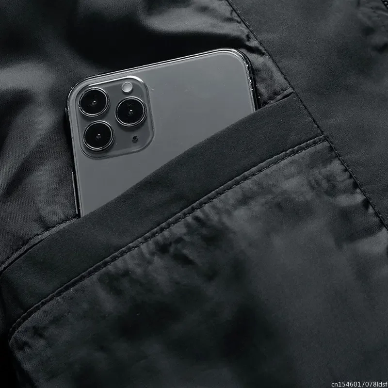 Novo youpin homens bombardeiro jaqueta casual outono inverno jaqueta engrossar roupas de moda masculina 2022 streetwear algodão acolchoado casaco