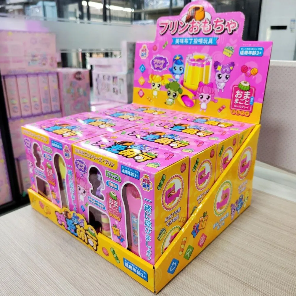 Qiai Mengke Japanisches Früherziehungsspielzeug, Spielhaus-Stil, Simulation von Lebensmitteln, Füttern, Spielzeug, Rollenspiel-Funktion