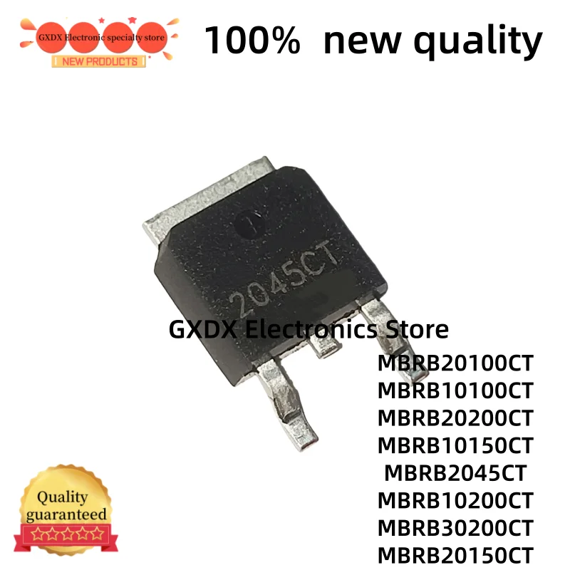 

10-20 шт. 100% новые качественные компоненты MBRB20200CT MBRB10100CT MBRB20150CT MBRB30200CT MBRB2045CT MBRB10150CT MBRB10200CT MBRB20100CT TO-263