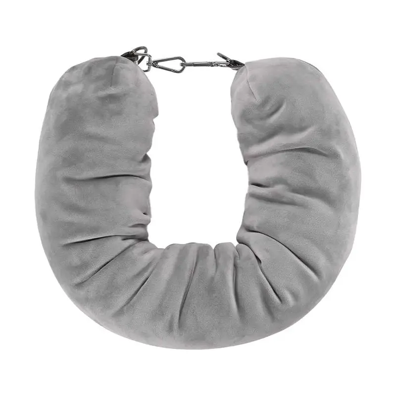 

Travel Neck Pillow That You Stuff With Clothes Portable Outdoor Travel Storage Bag Pillow Car Headrest Household U-shaped Pillow