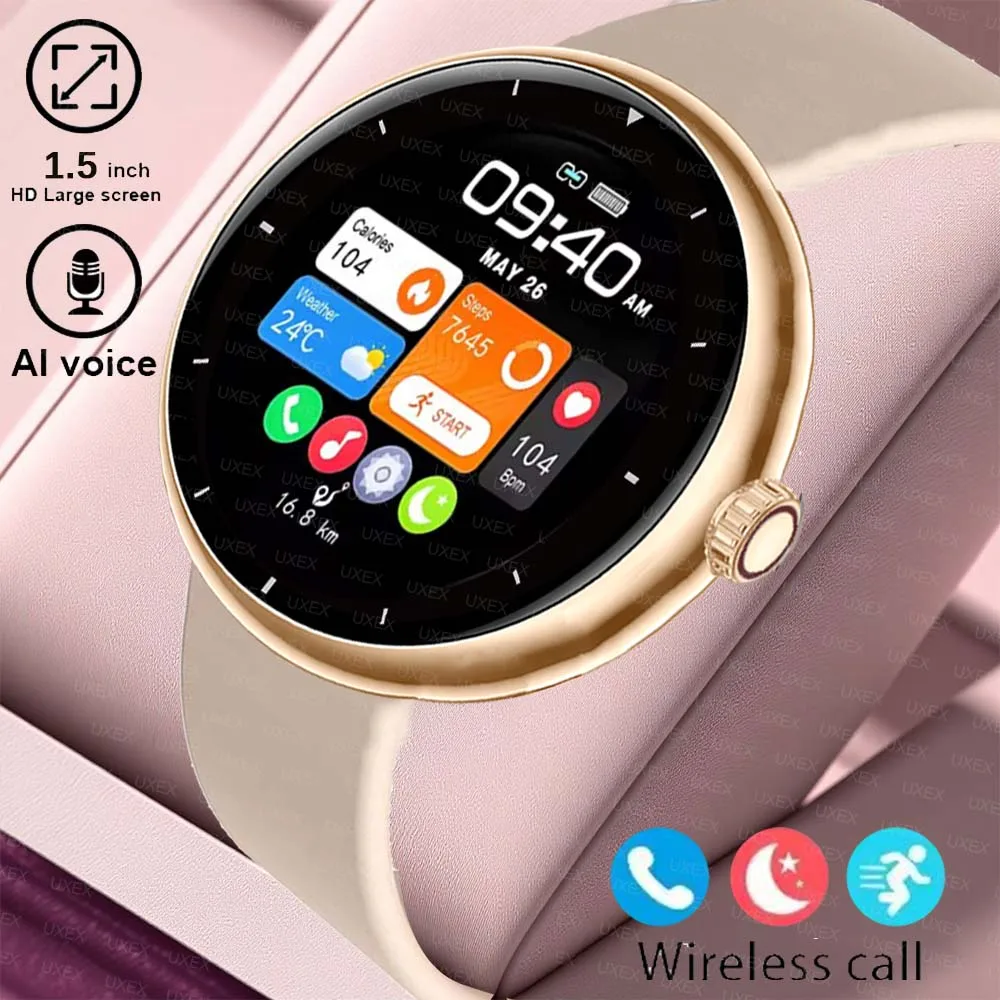 

2025 Новые Смарт-часы для женщин и мужчин, Bluetooth-вызов, спортивные фитнес-часы, монитор слежения за здоровьем, умные часы, женские для Android iOS