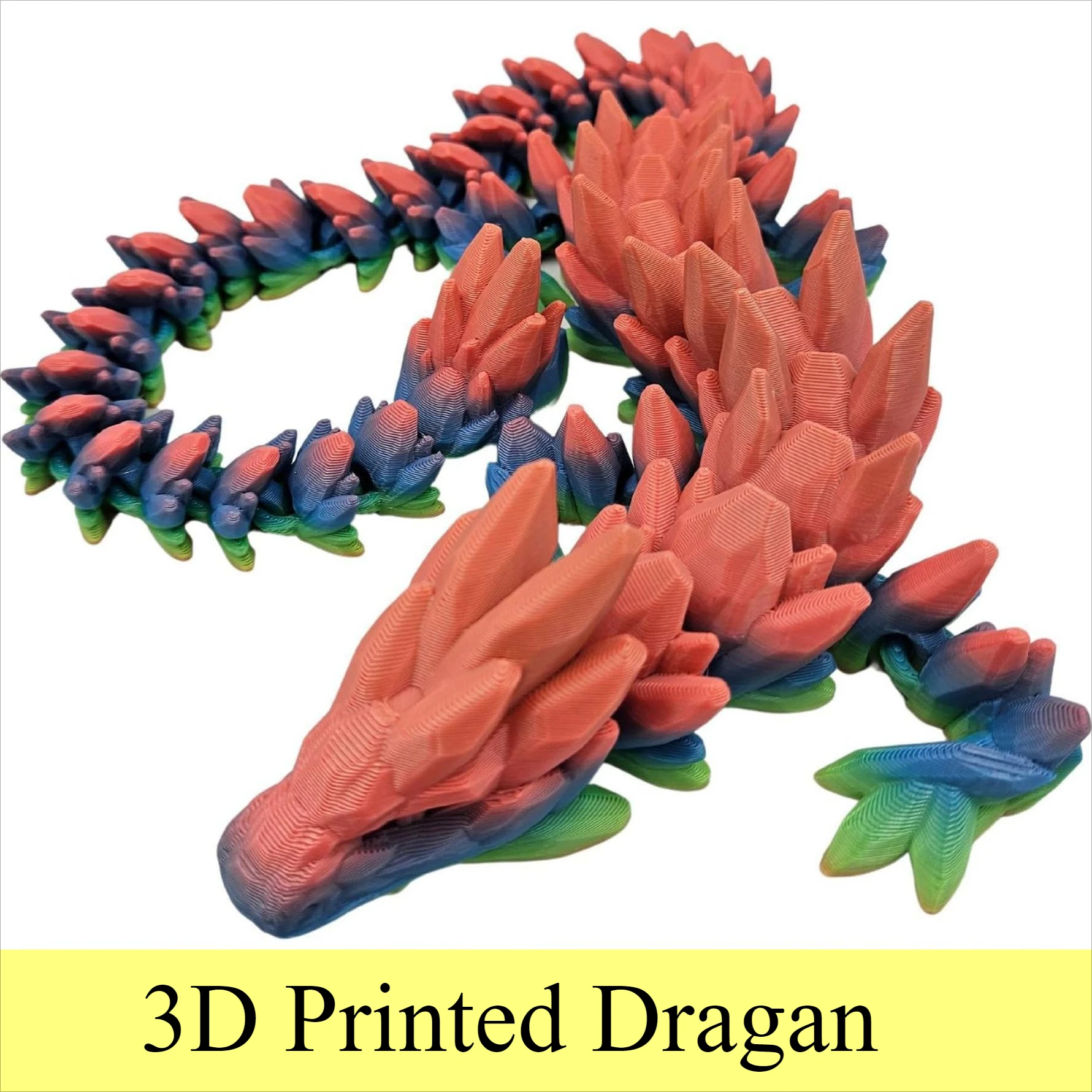 3D-gedruckter Drache mit flexi – 3D Printing Egg Bewertung und Preis