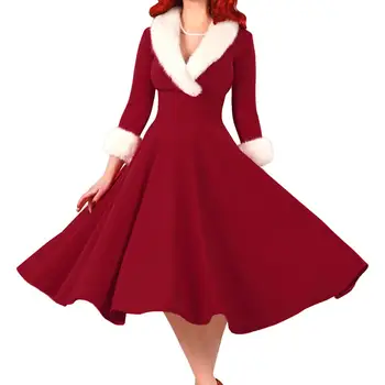 6 best sales Vestido de Natal feminino - №3