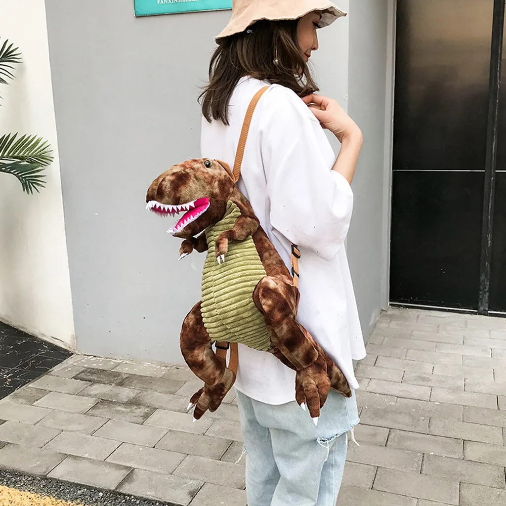 2024 New Parent-Child Dinosaur Bag New Children Backpack  Cartoon Big Dinosaur Backpaack Mochilas Aestethic Bolso Marca Lujo